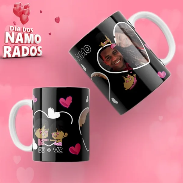 Arquivos em JPG para Canecas do Dia dos Namorados