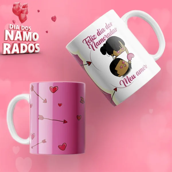 Arquivos em JPG para Canecas do Dia dos Namorados