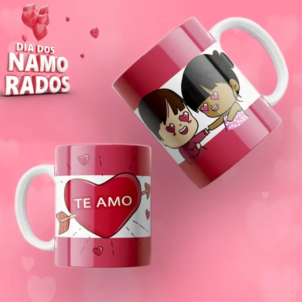 Arquivos em JPG para Canecas do Dia dos Namorados