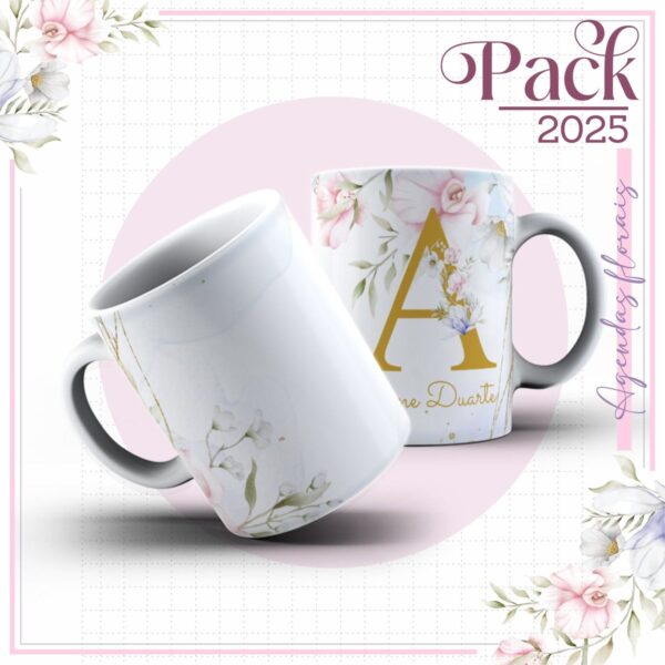 Arquivos Encadernação Caderno Floral Lilás