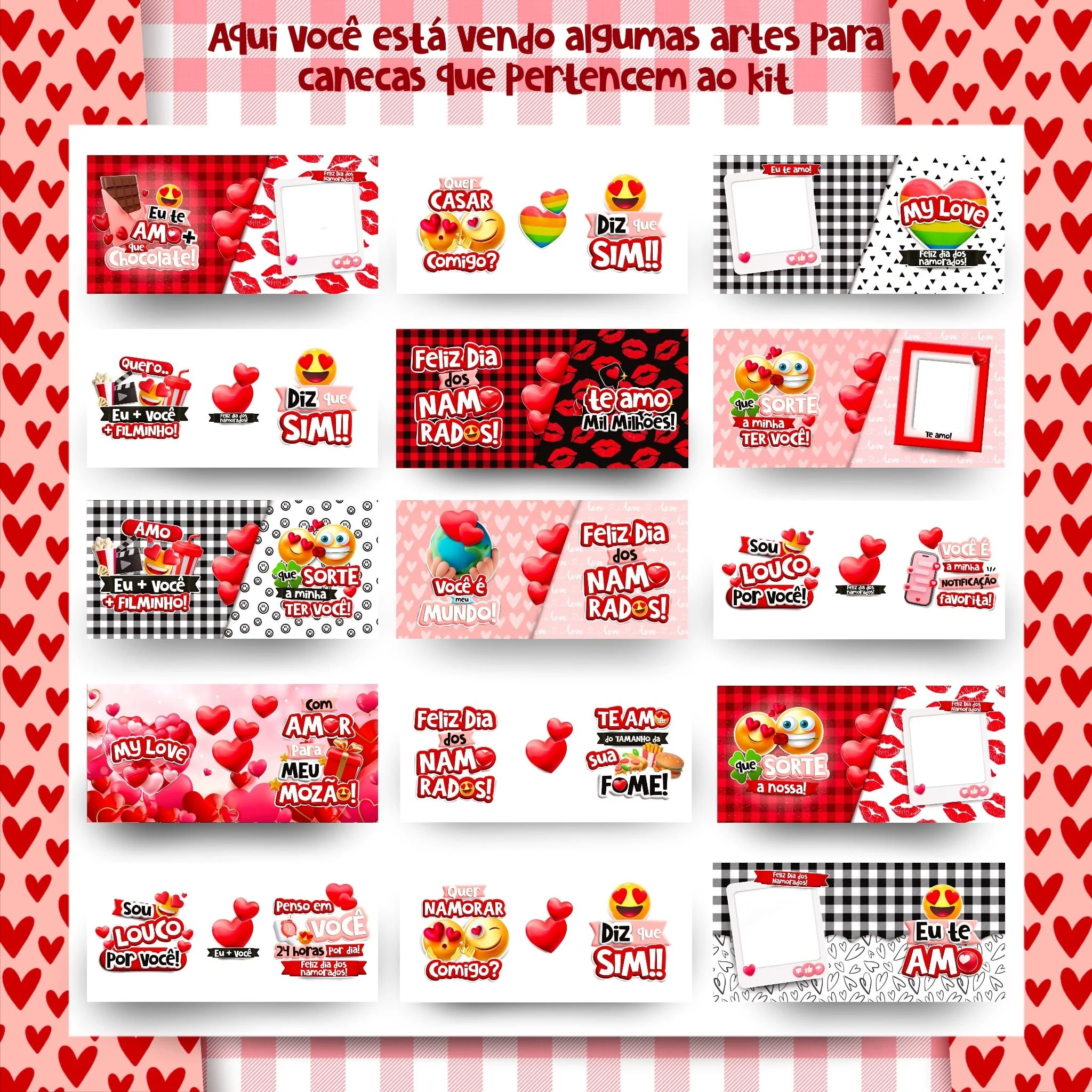 Arquivos Namorados Sacolinha Caixinha Caneca Ilustrações Png 3 Arquivos Namorados Sacolinha Caixinha Caneca Ilustrações Png