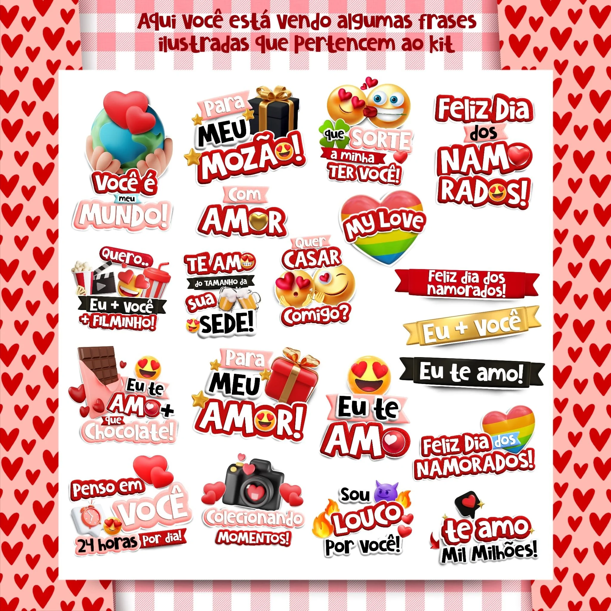 Arquivos Namorados Sacolinha Caixinha Caneca Ilustrações Png 5 Arquivos Namorados Sacolinha Caixinha Caneca Ilustrações Png