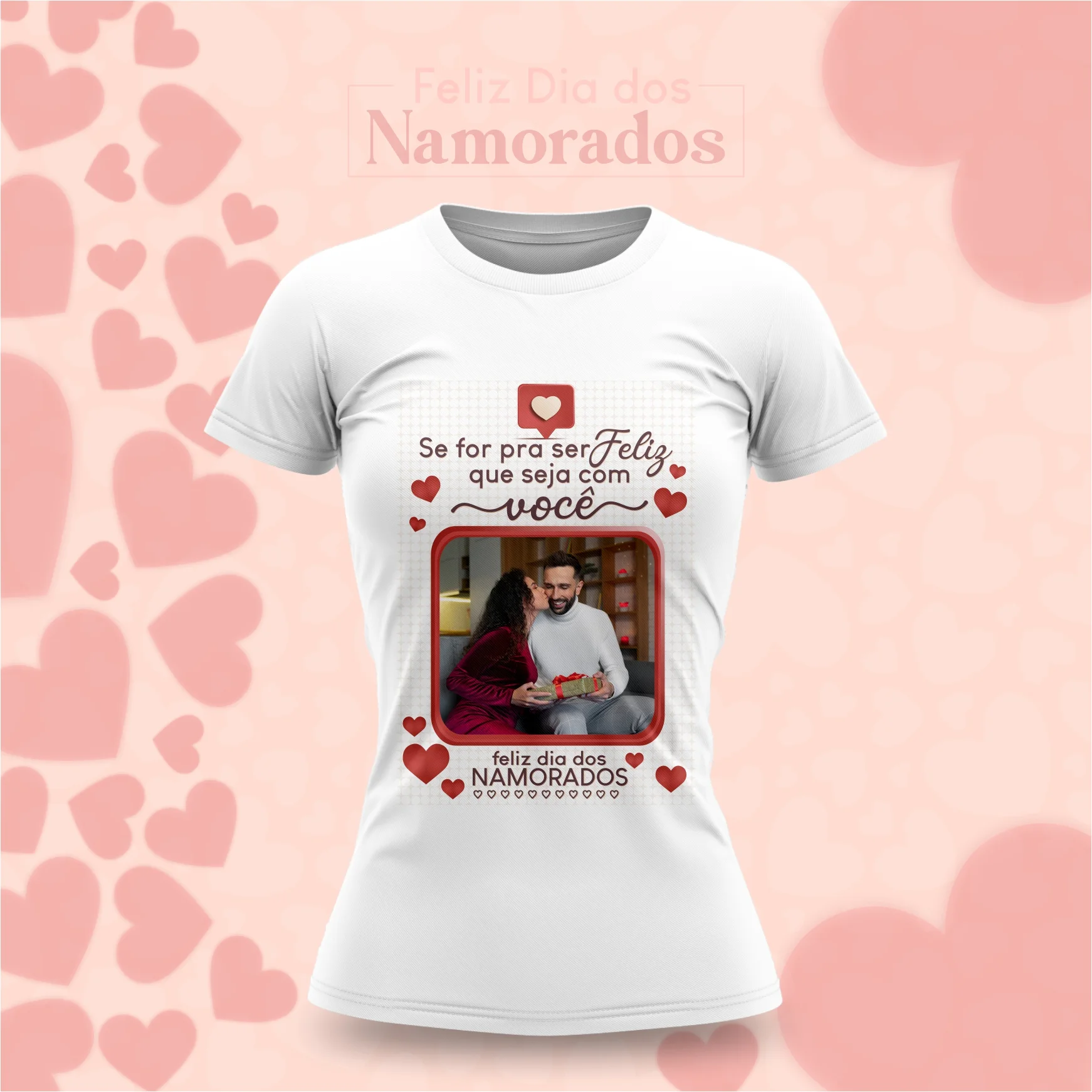 Arquivos Sublimação Camiseta Dia dos Namorados 2023 Editável
