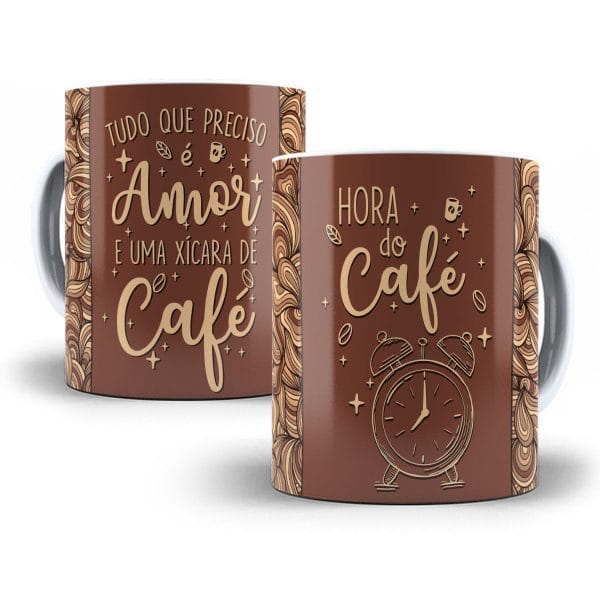 Arquivos Sublimação Caneca Café 14 Arquivos Em Corel Cdr