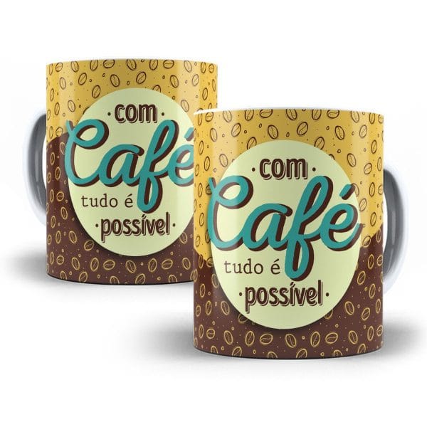 Arquivos Sublimação Caneca Café 14 Arquivos Em Corel Cdr