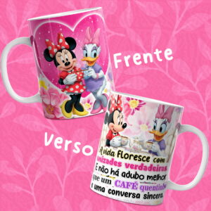 arte avulsa sublimacao amizade minnie png