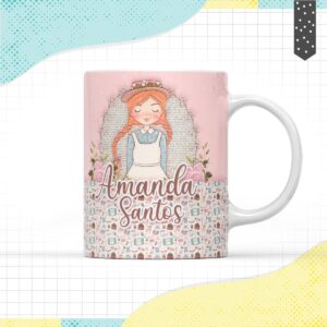 Arte Caneca Anne - Arquivo Digital