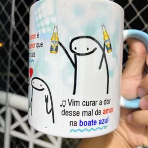 Arte Caneca Boate Azul - Arquivo Digital