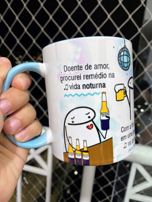 Arte Caneca Boate Azul - Arquivo Digital