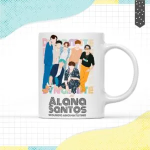 Arte Caneca BTS - Arquivo Digital