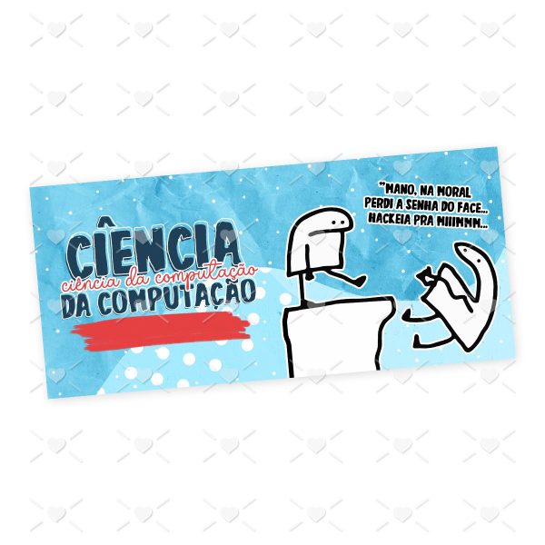 Arte Caneca Ciência Computação Flork Profissões Sublimação