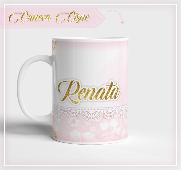 Arte Caneca Cisne - Arquivo Digital