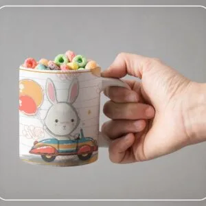 Arte Caneca Coelhinho - Arquivo Digital