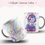 Arte Caneca Cute 5 - Arquivo Digital 5 Arte Caneca Cute 5 - Arquivo Digital