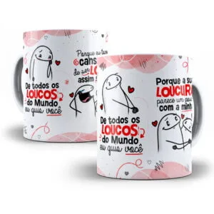 Arte Caneca De todos Os Loucos Do Mundo Clarice Falcão Flork 6 Arte Caneca De todos Os Loucos Do Mundo Clarice Falcão Flork