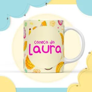 Arte Caneca Digital Frutinha - Arquivo Digital