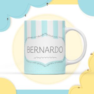 arte caneca digital neutro azul arquivo digital presentar 1