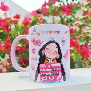 Arte Caneca Dorameira de Carteirinha - Arquivo Digital