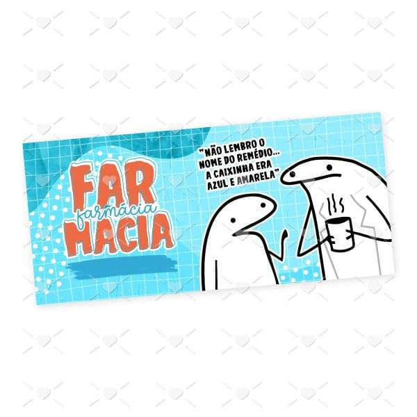 Arte Caneca Farmácia Flork Profissões Sublimação Jpg
