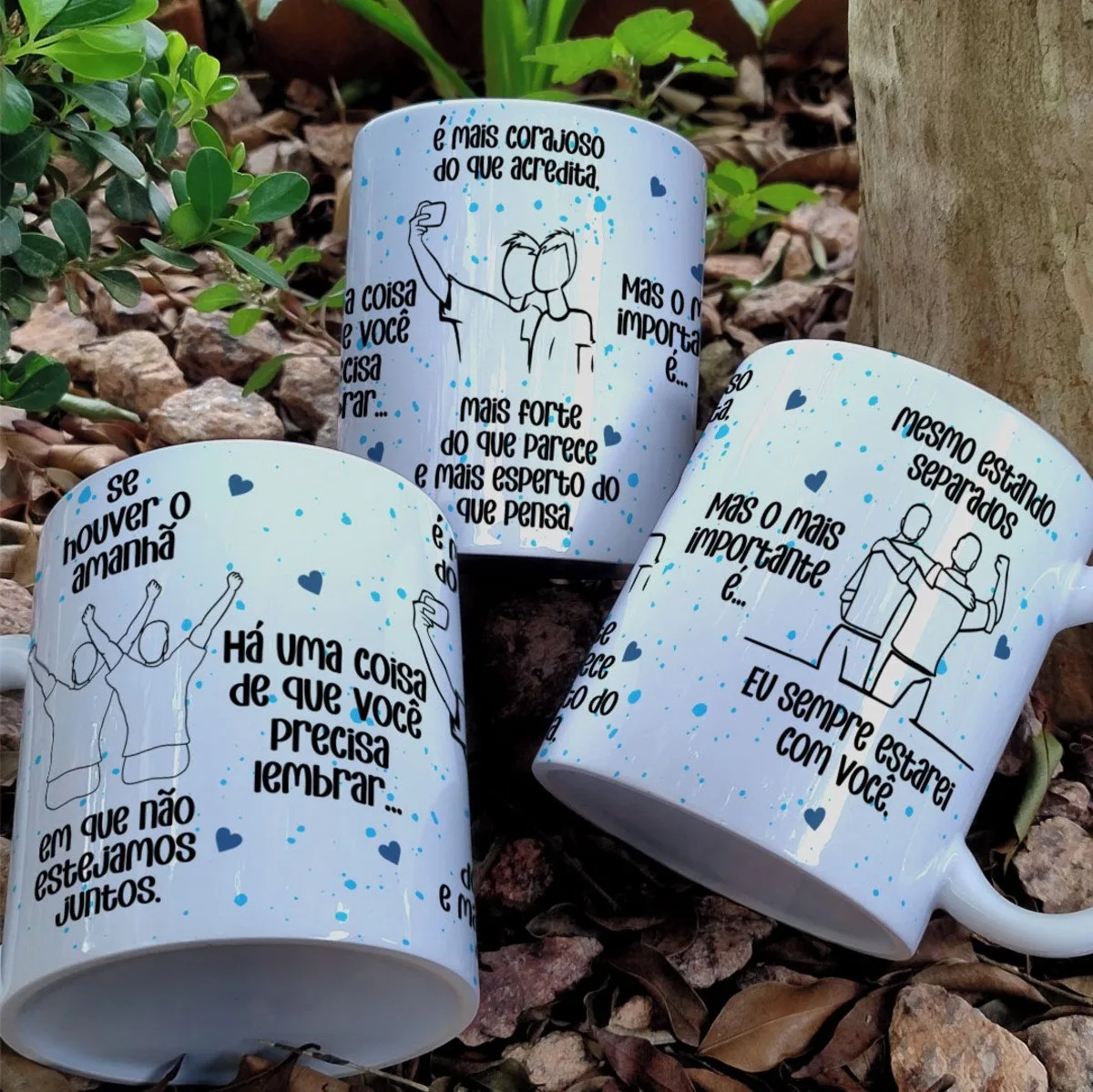 Arte Caneca Filhos se Houver Amanha Meninos - Png e Corel