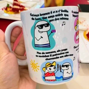 Arte Caneca Flork O Dono Da Lancha É O Cabeça Branca Png