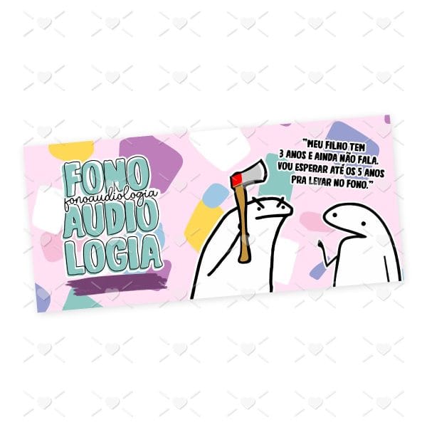 Arte Caneca Fonoaudiologia Flork Profissões Sublimação Jpg