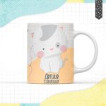 Arte Caneca Gatinho - Arquivo Digital 3 Arte Caneca Gatinho - Arquivo Digital