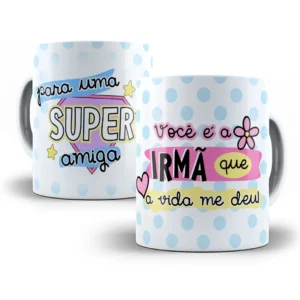 Arte Caneca Irmã Amiga Presente Personalizado