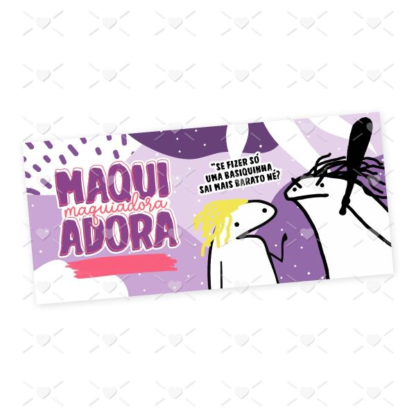 Arte Caneca Maquiadora Flork Profissões Sublimação Jpg