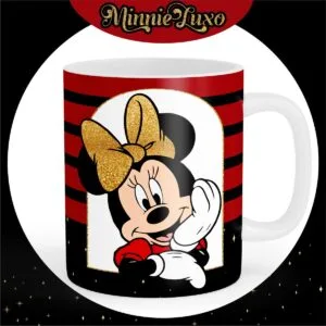 Arte Caneca Minnie Vermelha Sublimação - Arquivo Digital 12 Arte Caneca Minnie Vermelha Sublimação - Arquivo Digital