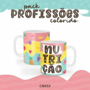 Arte Caneca Nutrição - Arquivo Digital 12 Arte Caneca Nutrição - Arquivo Digital