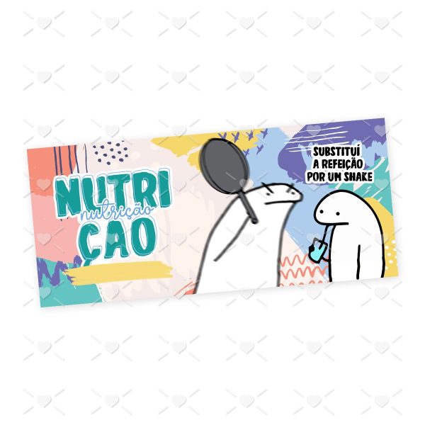 Arte Caneca Nutrição Flork Profissões Sublimação Jpg
