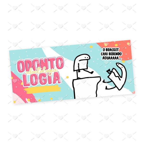 Arte Caneca Odontologia Flork Profissões Sublimação Jpg