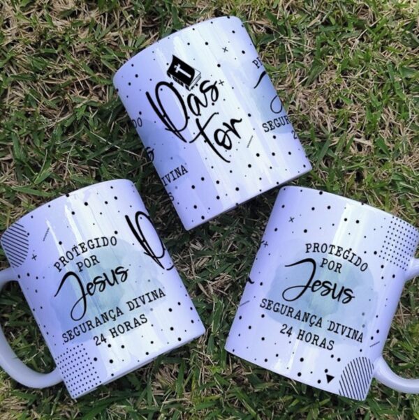 Arte Caneca Pastores - Png e Corel