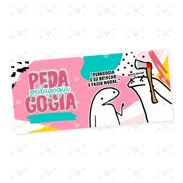 Arte Caneca Pedagogia Flork Profissões Sublimação Jpg