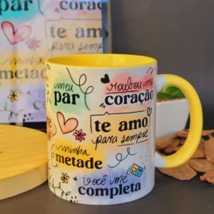 Arte Caneca Personalizada Frase Dia dos Namorados