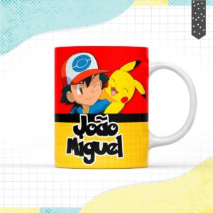 arte caneca pokemon arquivo digital papel e cia