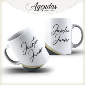Arte Caneca Preto com Dourado - Arquivo Digital 19 Arte Caneca Preto com Dourado - Arquivo Digital