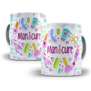 Arte Caneca Profissões Nail Designer Manicure