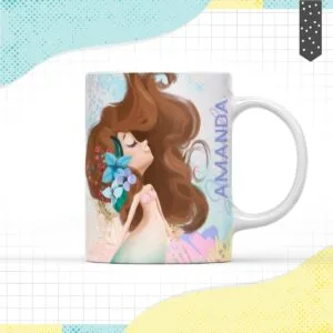 Arte Caneca Sereia - Arquivo Digital 31 Arte Caneca Sereia - Arquivo Digital