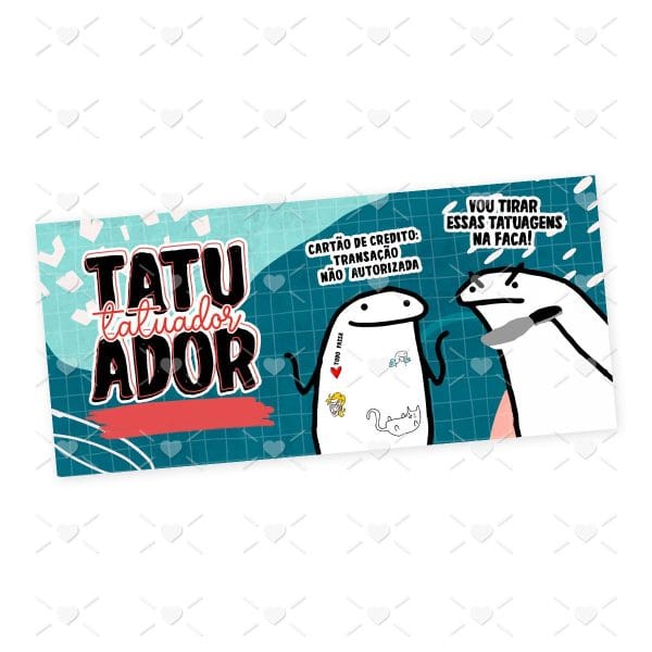 Arte Caneca Tatuador Flork Profissões Sublimação Jpg