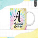 Arte Caneca Tie Dye - Arquivo Digital 6 Arte Caneca Tie Dye - Arquivo Digital