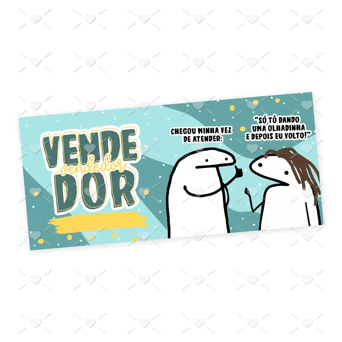 Arte Caneca Vendedor(a) Flork Profissões Sublimação Jpg