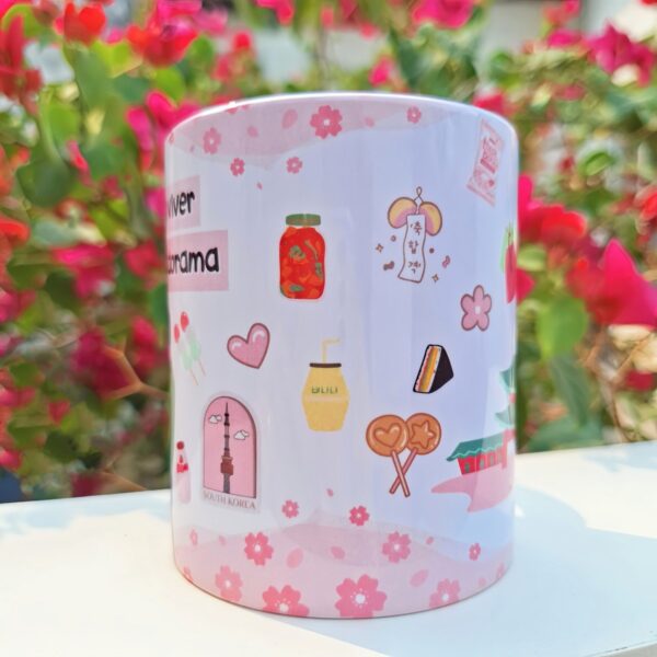 Arte Caneca Viver Meu Próprio Dorama - Arquivo Digital