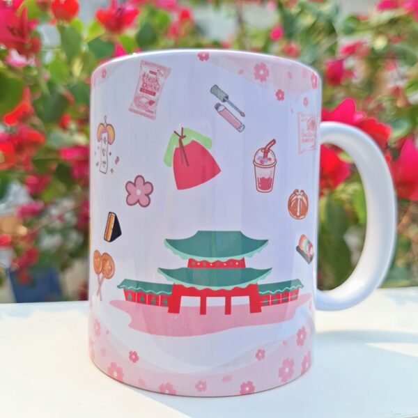 Arte Caneca Viver Meu Próprio Dorama - Arquivo Digital