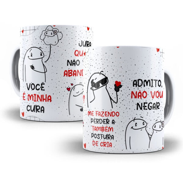 Arte Caneca Você é Minha Cura MC Cabelinho Flork Música