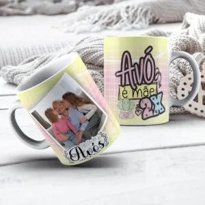 Arte Canecas Avós - Png