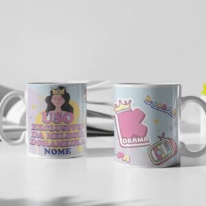 arte canecas dorameira arquivo digital caneca
