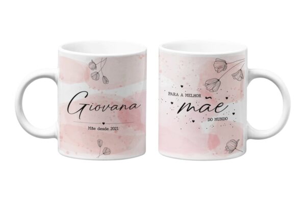 Arte Canecas Mães Png - Arquivo Digital