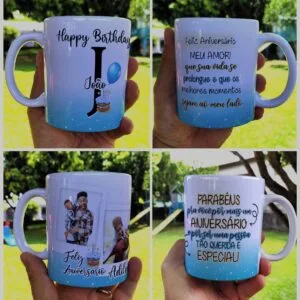 Arte Digital Caneca Aniversario Masculino Png E Corel 5